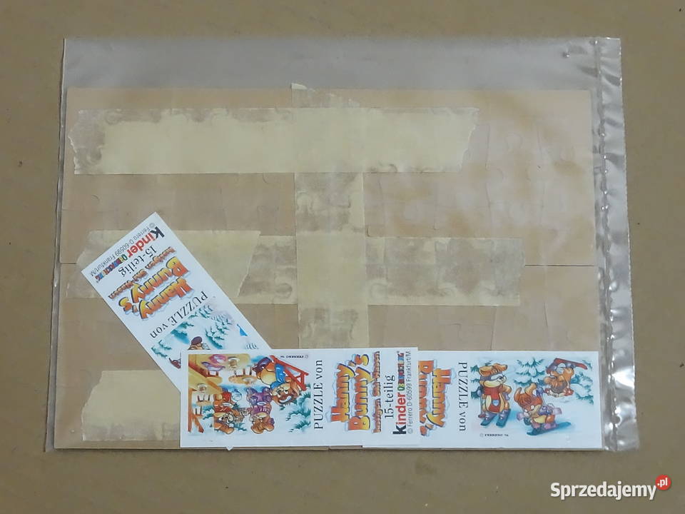 Unikat Komplet Puzzle Kinder Niespodzianka 1996 Biłgoraj