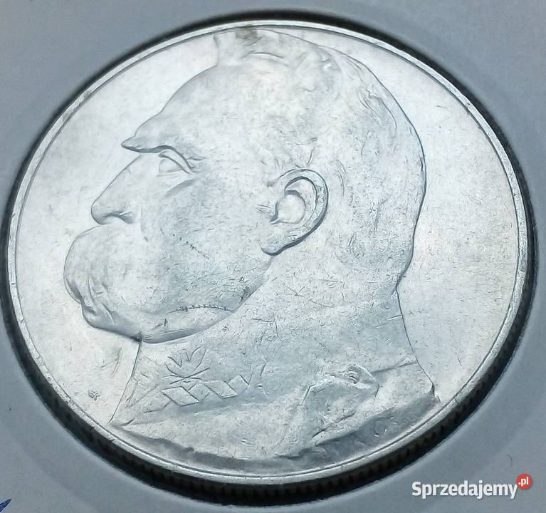 POLSKA10 1936 r SREBRO 750 J PIŁSUDSKI mazowieckie Legionowo