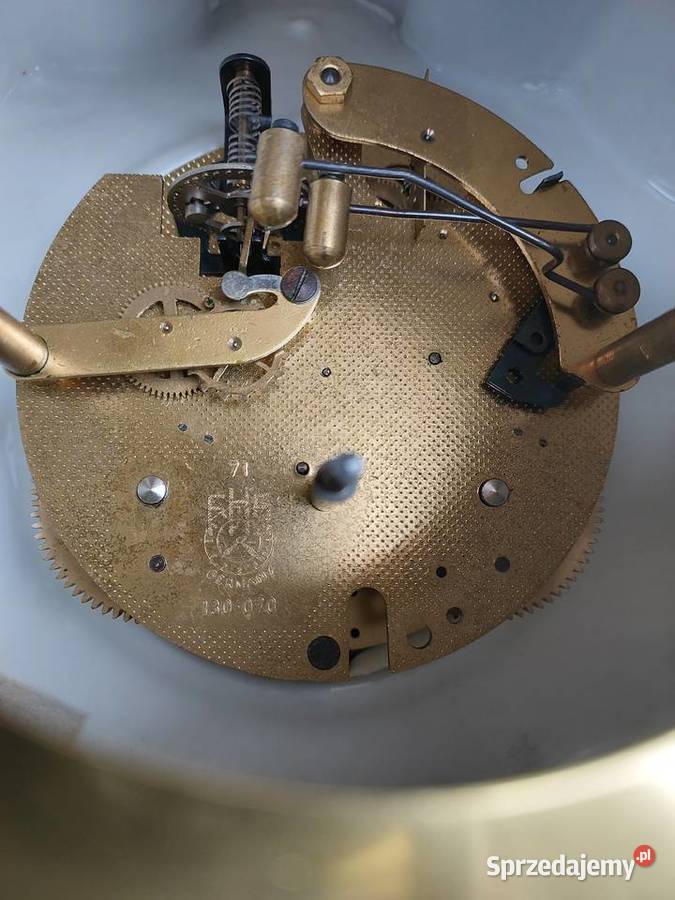 Stary zegar kominkowy typ wiedeński FHS Tczew