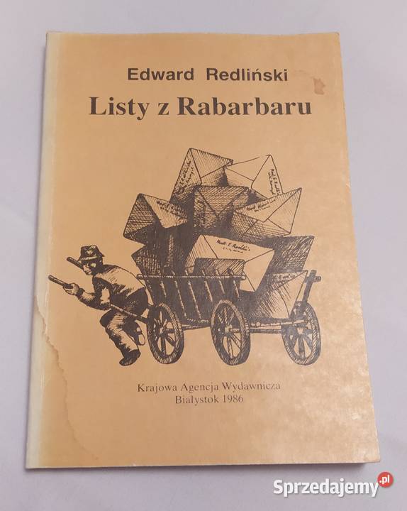 LISTY Z RABARBARU Edward Redliński miękka podlaskie Hajnówka