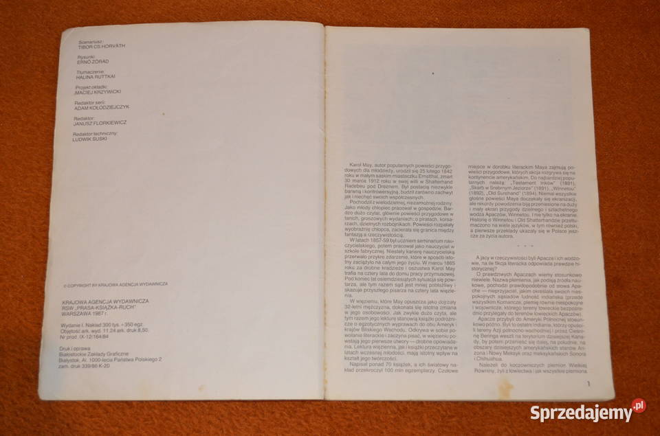 2 komiksy które rysował Ern Zrd Rok wydania 1987 Ostrołęka