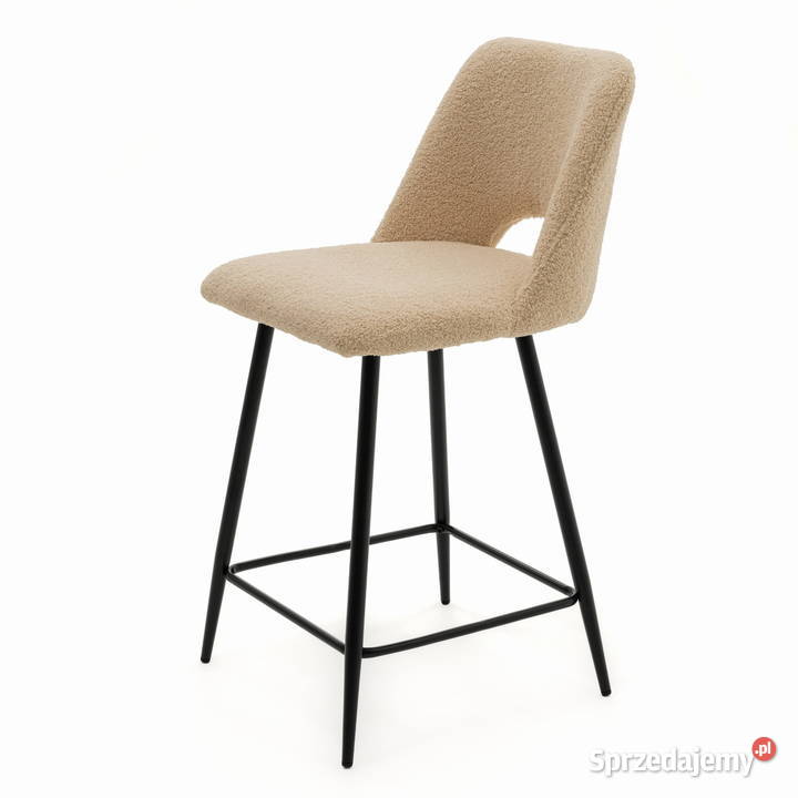 Hoker Tapicerowany Oro Boucle Ciemnobeżowe wielkopolskie