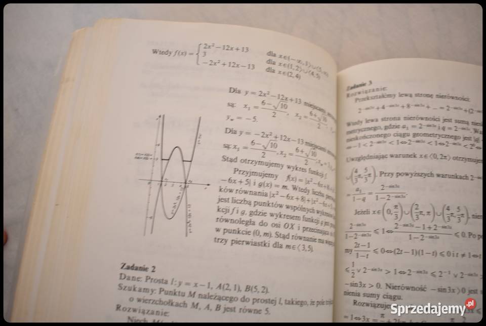 Vadamecum maturzysty MATEMATYKA wyd Oświata 1993 Płock