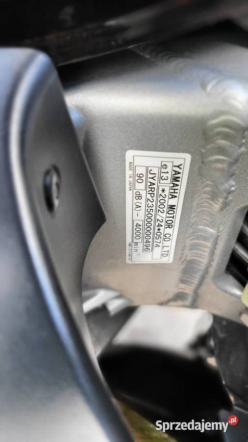 FJR 1300 Salon Polska bezwypadkowy nowe opony Łódź