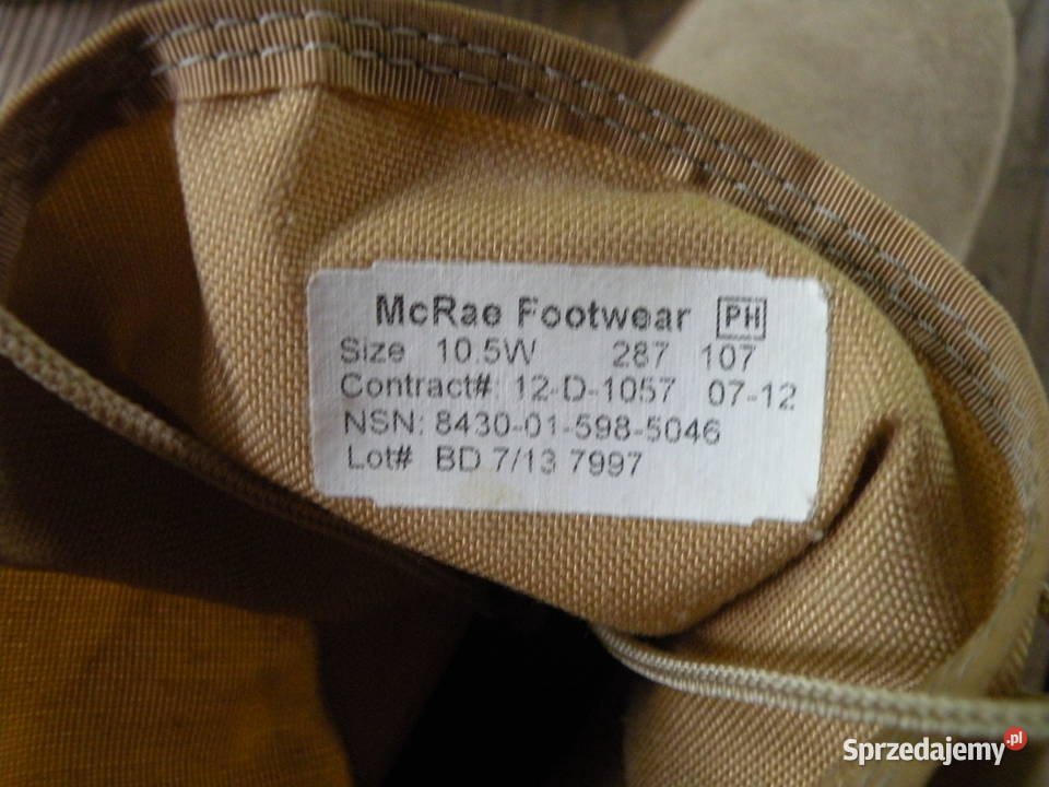 Buty combat McRae desert 105W Wrocław