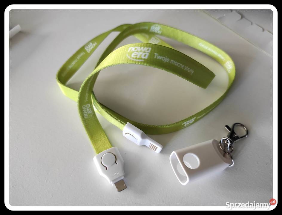 smycz zielona kabel przejściówka mikro USB Płock