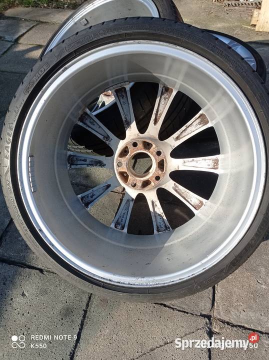 Alufelgi BMW E60 Styling 166 20 z oponami