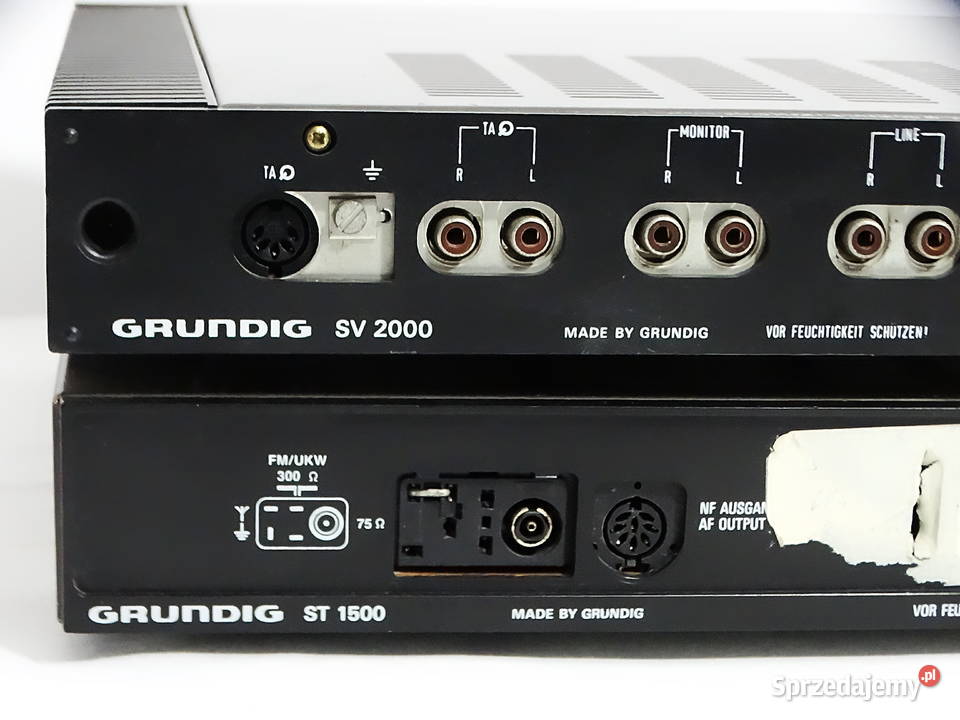 Zestaw wzmacniacz Grundig SV 2000 tuner radiowy Biłgoraj sprzedam