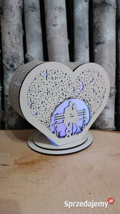 Lampka Zakochani pod gwiazdami Łukta sprzedam
