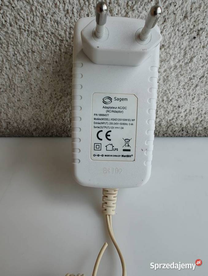 Zasilacz stabilizowany Sagem DC 12V 15 A Elektronika Olecko