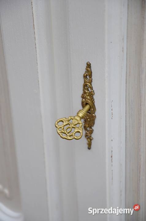 Komoda kredens pomocnik biała stylowa klasyczna 245cm Kalisz