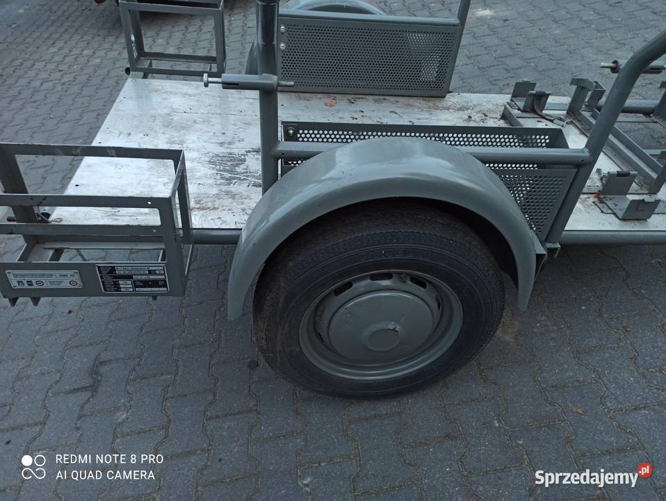 Przyczepa 750 Motopompa Motocykl Skuter Quad Off Warszawa