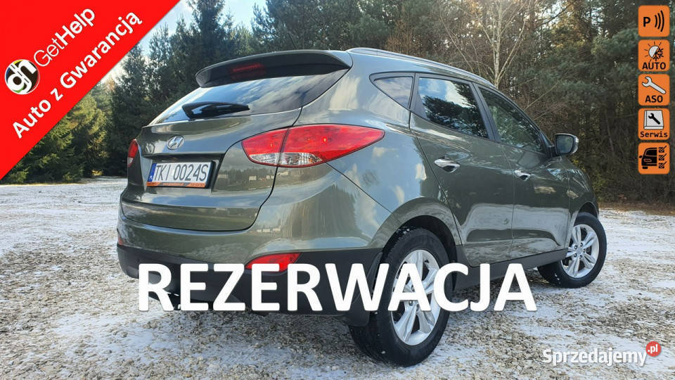 Hyundai ix35 20i 163 Climatronic Parktronic benzyna świętokrzyskie Chmielnik sprzedam