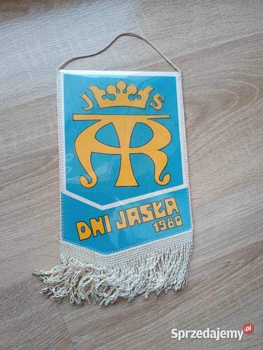 Proporczyk Dni Jasła 1980 75 lat ZNP 12 przegląd Rzeszów