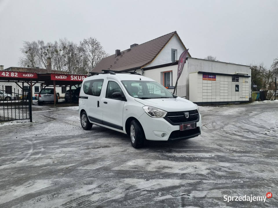 Dacia Dokker Salon I WŁ Idealna Pełen Serwis ASO wspomaganie kierownicy