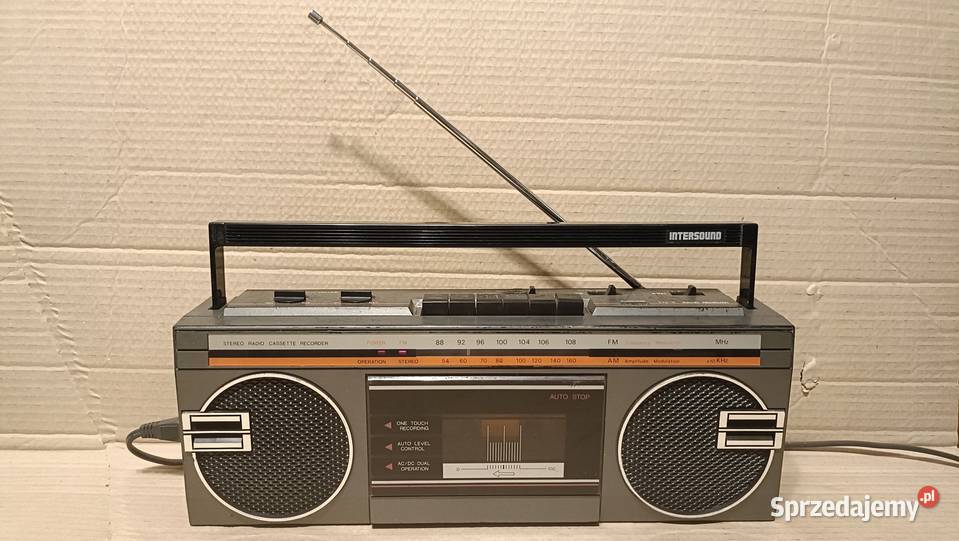 INTERSOUND SRX102 radiomagnetofon wielkopolskie Poznań