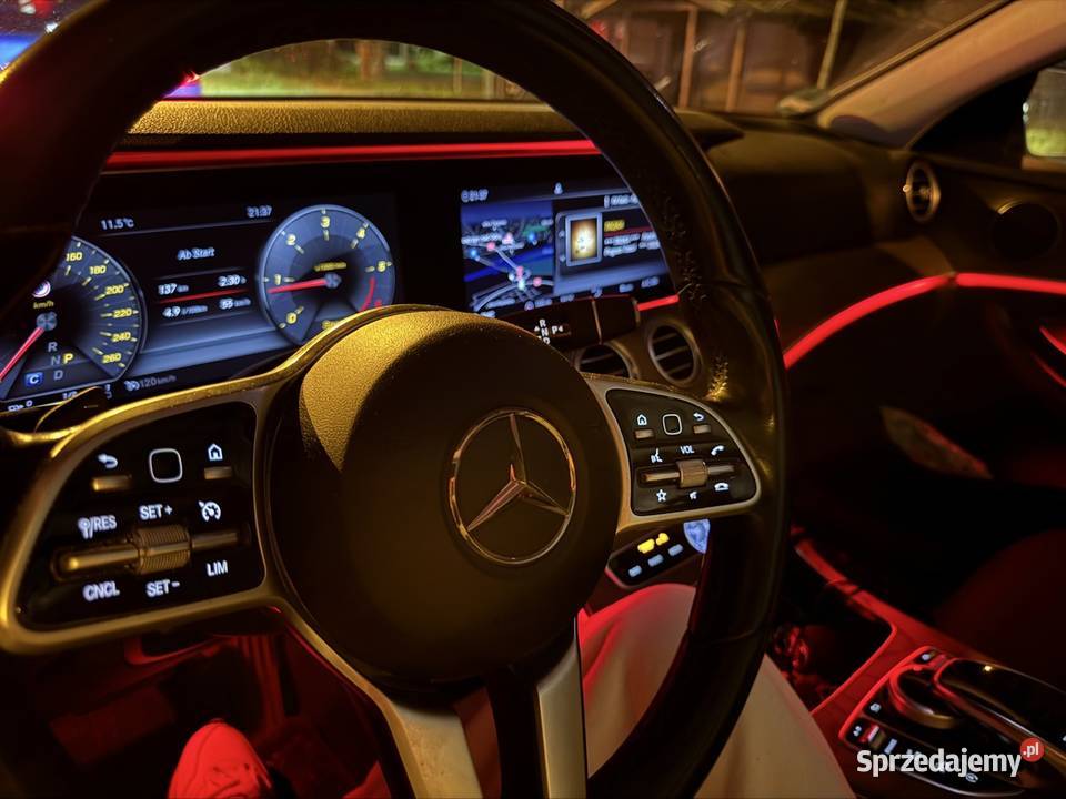 MERCEDES E 220 AVANTGARDE Ambilight Silnik poduszka powietrzna Gorzów Wielkopolski