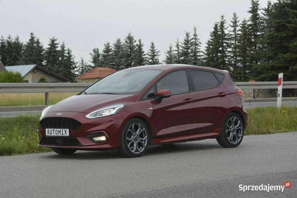 Ford Fiesta 10 EcoBoost STLine android auto car Ford Sędziszów Małopolski
