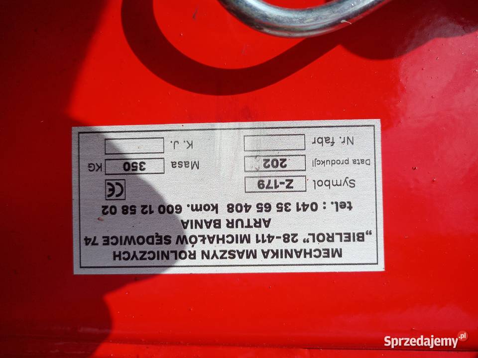 Kosiarka rotacyjna 165 Żelechów
