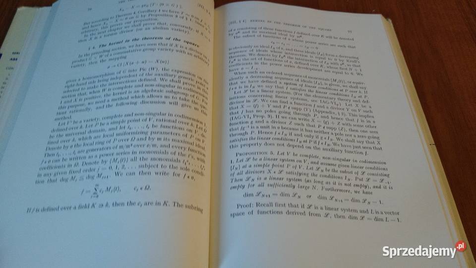 Abelian varieties Serge Lang Gdańsk sprzedam
