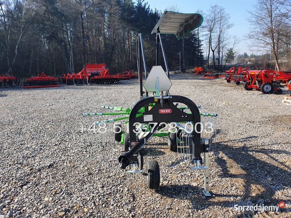 Zgrabiarka karuzelowa TALEX SPYDER 36m 42m Gołaczewy
