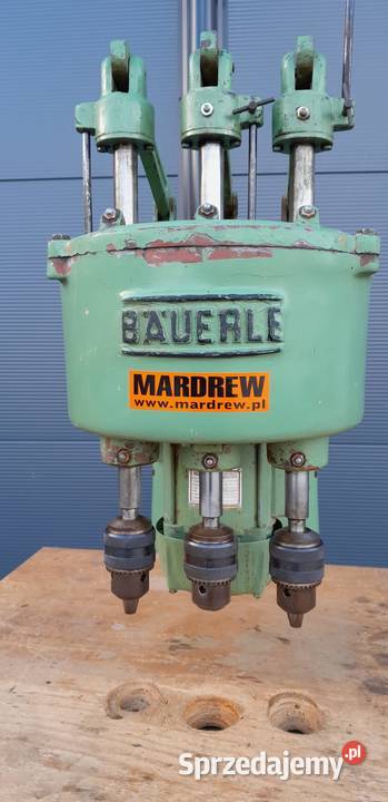 Sękarka wiertarka kolumnowa BAUERLE 125 Naprawa