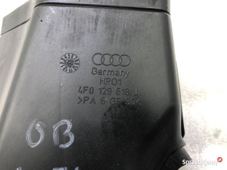 WLOT DOLOT POWIETRZA 4F0129618J AUDI A6 C6