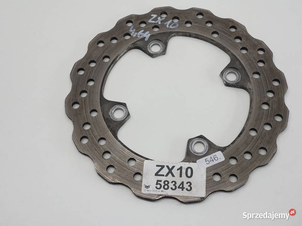 KAWASAKI ZX10 TARCZA HAMULCOWA TYŁ Janowice sprzedam