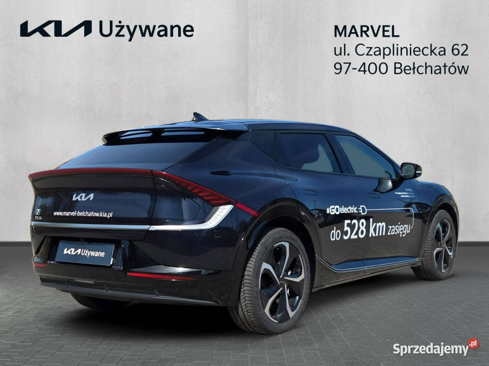 Kia EV6 229 Wersja PLUS Pakiety Serwis ASO Fv23 automatyczna Bełchatów