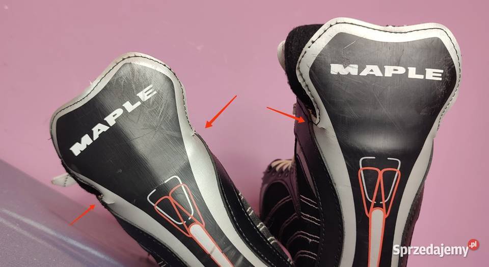 Łyżwy hokejowe Maple dzieci rozmiar 36 wkładka
