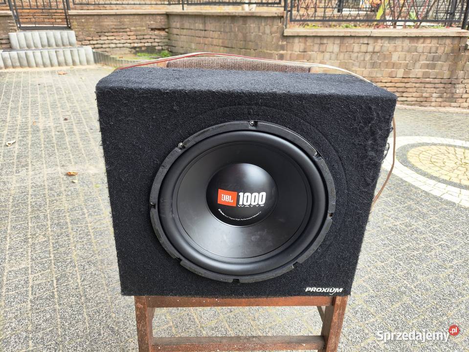 Skrzynia basowa bassowa tuba JBL CS 1204 Wysyłka skrzynie basowe i tuby Niegowonice