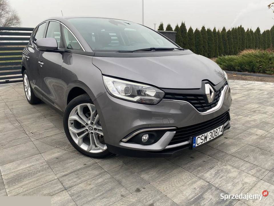 Renault Scenic 12 benzyna 130 2016r Grudziądz