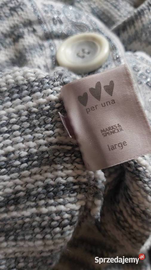 Żakiet dzianinowy damski rozmiar L XL rękaw Moda i Styl Lublin