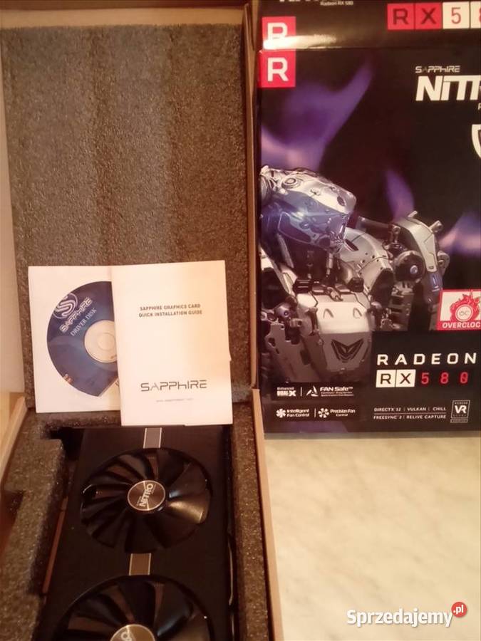 SAPPHIRE RX580 NITRO 8GB Zduńska Wola