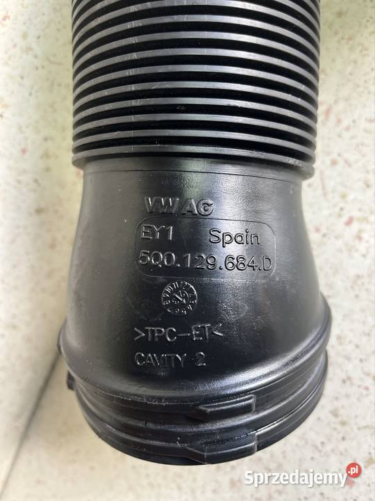 Rura Wlot Powietrza Vw Audio Seat Skoda lubuskie Wschowa