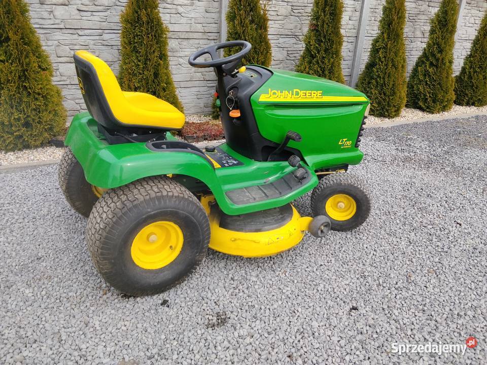 John Deere lt 170 16 V2 HYDRO mulczer traktorek Rawicz