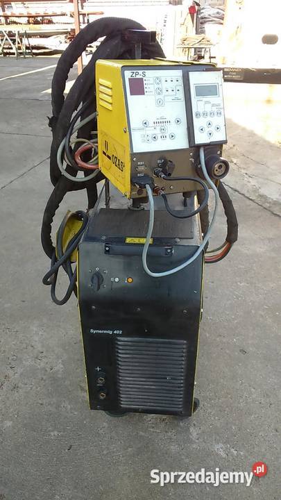 Spawarka ESAB OZAS Synermig 402 podajnik ZPS Spawanie i zgrzewanie Szemud