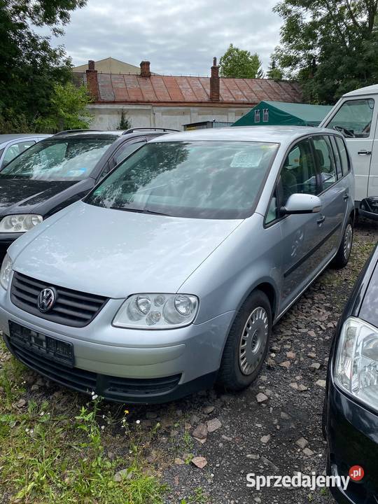 Volkswagen Touran 16 benz 2004 Spr Z Niemiec elektryczne szyby Chełm