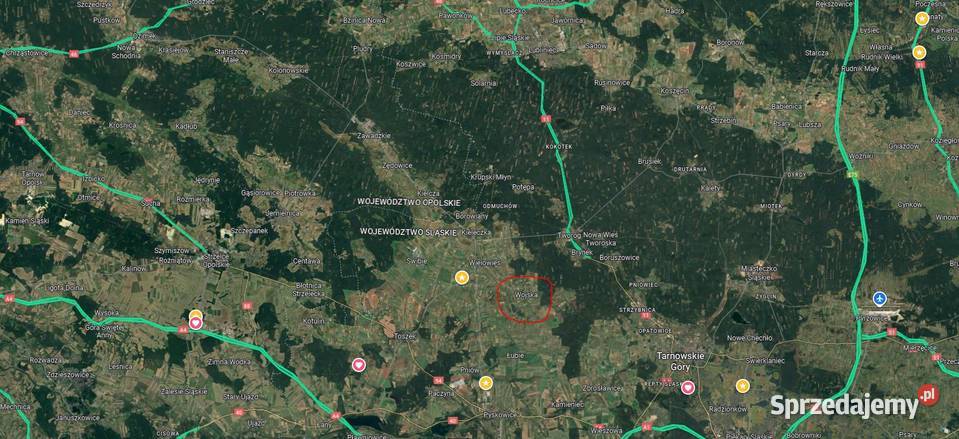 Działki budowlane Wojska