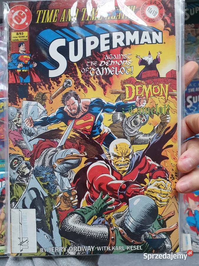 Superman zestaw 70 komiksów wyd TMSemic lata Rok wydania 1990 Gdynia sprzedam