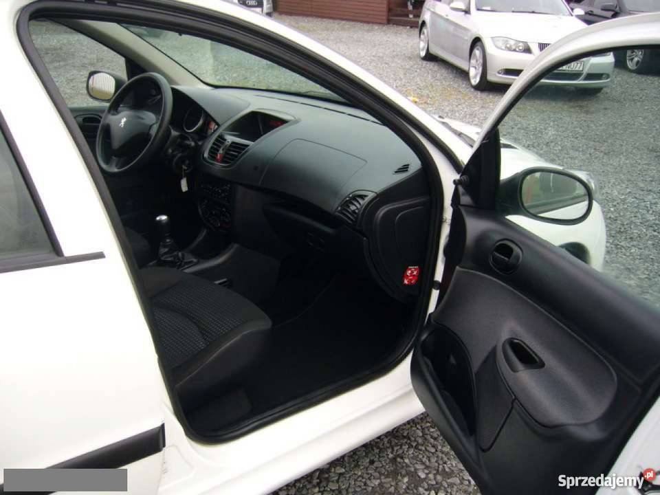 Peugeot 206 bialy wielkopolskie Wolica Pusta