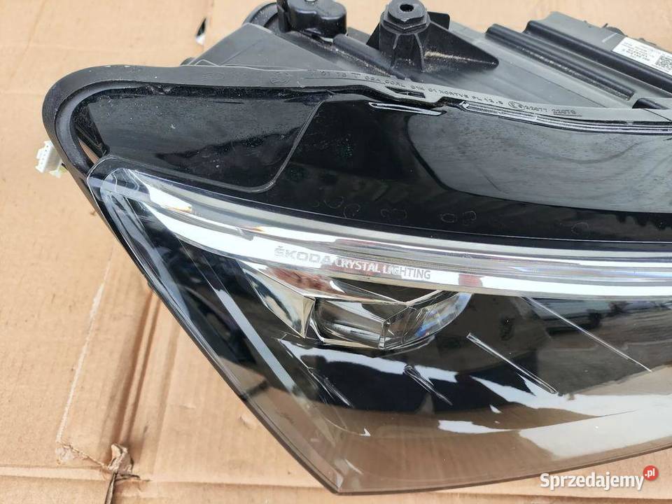 SKODA SCALA FULL LED LAMPA PRAWA PRZÓD osobowe zachodniopomorskie sprzedam