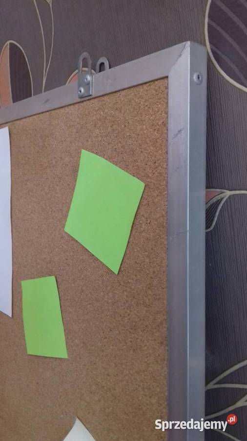 Tablica dwustronna magnetycznokorkowa Małkinia Górna