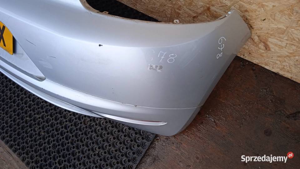 VW SCIROCCO III COUPE ZDERZAK TYŁ LA7W Zbierkowo