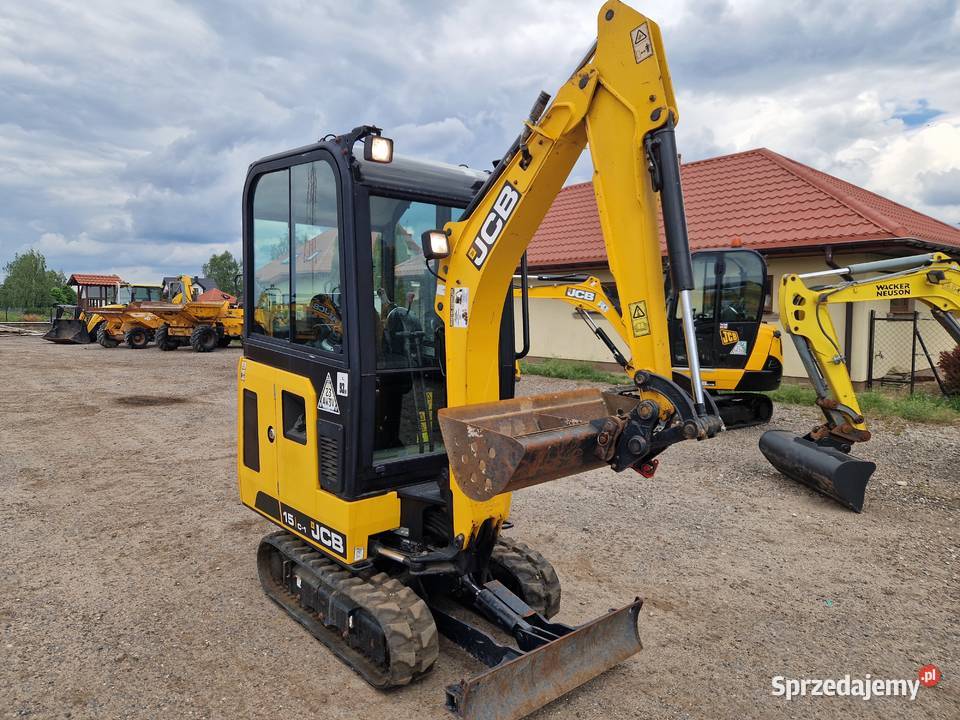 Minikoparka JCB 15 C1 2019r 240mtg maszyna nie Ryżki