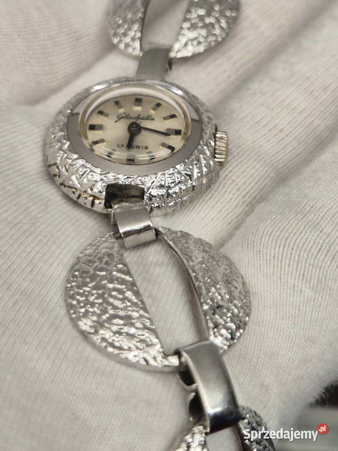 Glashtte koktajlowy damski zegarek biżuteryjny Damskie Chorzów