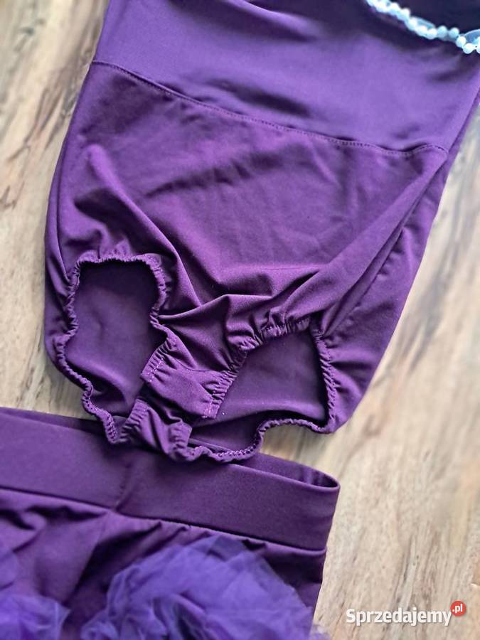 nowe fioletowe dwuczęściowe z rękawiczkami Sandomierz