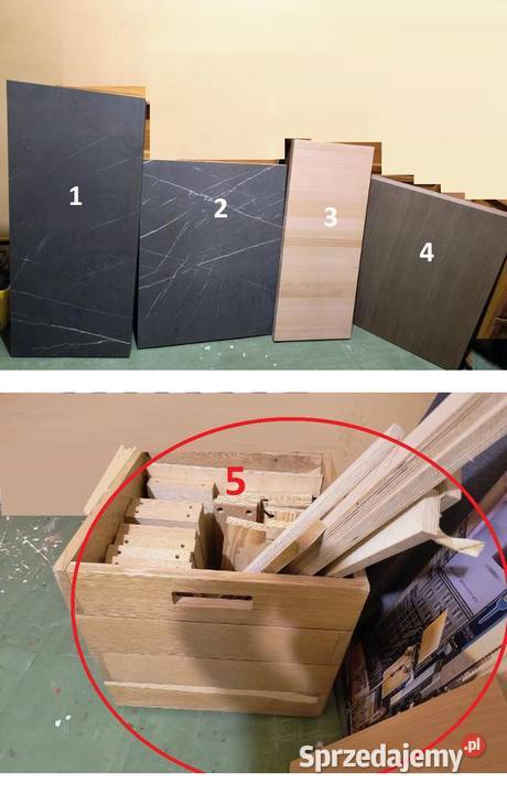 blat drewniany skrzynia kaseton deska szafki
