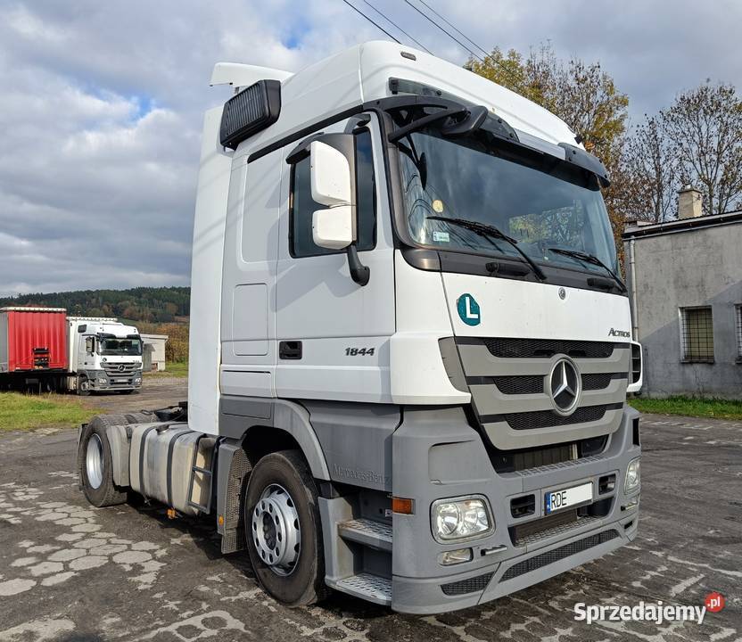MERCEDES Actros MP 3 1844 Euro 5 2011 biały diesel Brzostek sprzedam