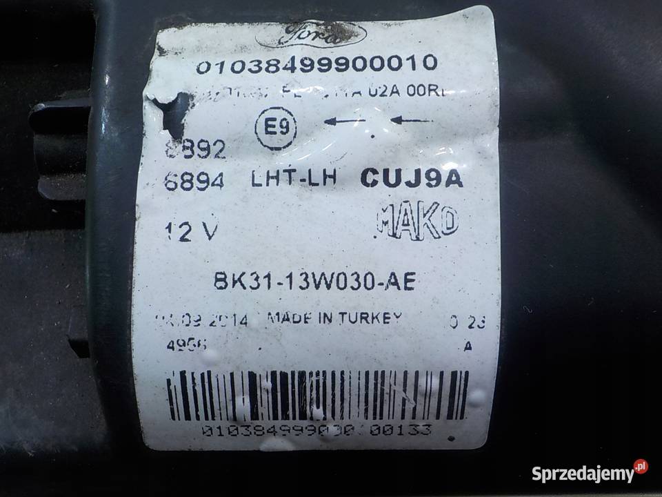 FORD TRANSIT MK8 VIII 22 TDCI 15r lampa lewa sprzedam